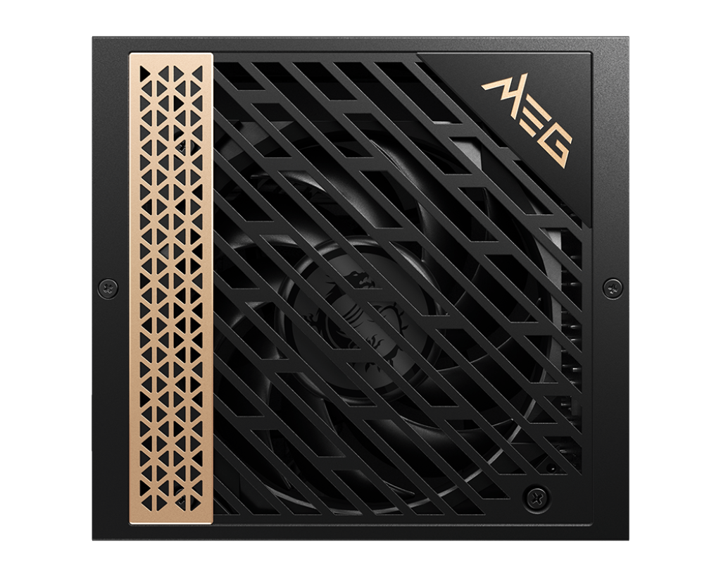 Fonte 1300W MSI MEG AI1300P PCIE5, 80 Plus Platinum, PFC Ativo, ATX 3.1, PCIE 5.1, Full Modular, Preto - Imagem 2