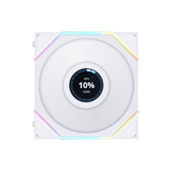 Cooler Fan Gamer Lian Li Uni Fan TL LCD, 140mm, Branco, ARGB - 14TLLCD1W - Imagem 3