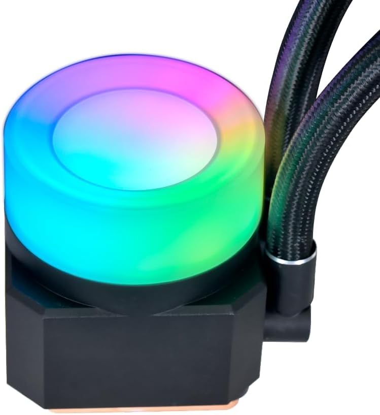 Water Cooler Lian Li Galahad II Trinity AIO 360mm Preto, UNI FAN Infinity, ARGB, Intel LGA 1700 e AMD AM5 - GA2T36INB - Imagem 3