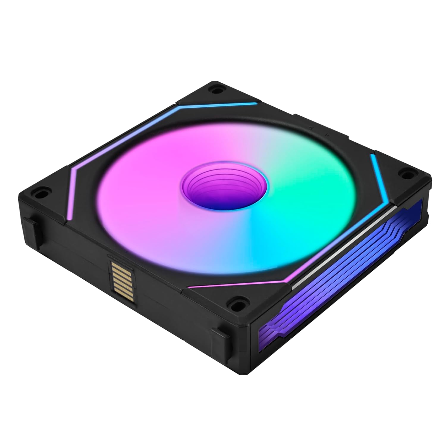 Cooler Fan Gamer 120 Reverse Lian Li Uni Fan SL Infinity, 120mm, ARGB, Preto, 2100 RPM, 61 CFM - UF-RSLIN120-1B - Imagem 3