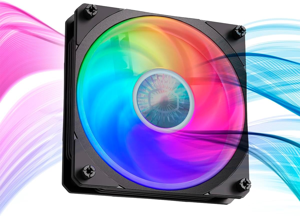 Water Cooler Cooler Master MasterLiquid PL240 Flux Preto, ARGB, 240mm, Intel LGA 1700 e AMD AM5 - MLY-D24M-A23PZ-R1