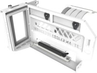 Suporte de Gabinete para Placa de Vídeo na Vertical V3, Cooler Master, Riser PCIe 4.0, Branco - MCA-U000R-WFVK03