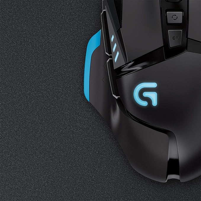 Mousepad Gamer Logitech G640, Speed, Grande (400x460mm), Preto - 943-000088 - Imagem 4