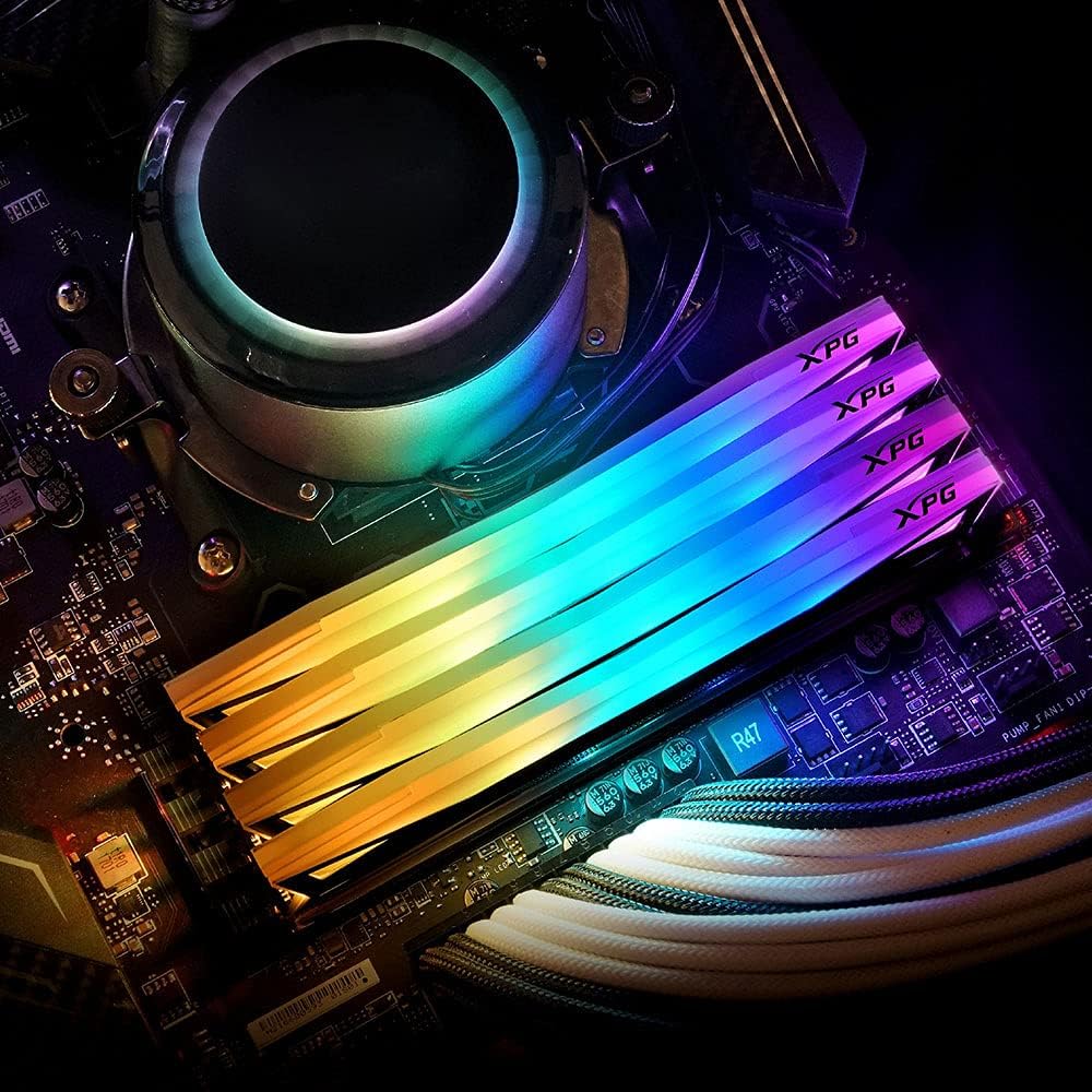Memória Adata XPG Spectrix D60G, RGB, 8GB (1x8GB), DDR4, C16, 3200Mhz, AX4U32008G16A-ST60 - Imagem 6