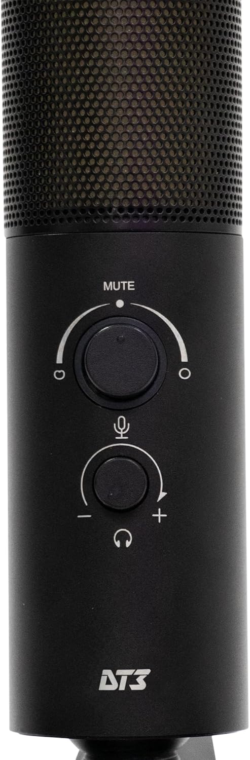 Microfone DT3 Boss, USB, Preto - 12986-6 - Imagem 2