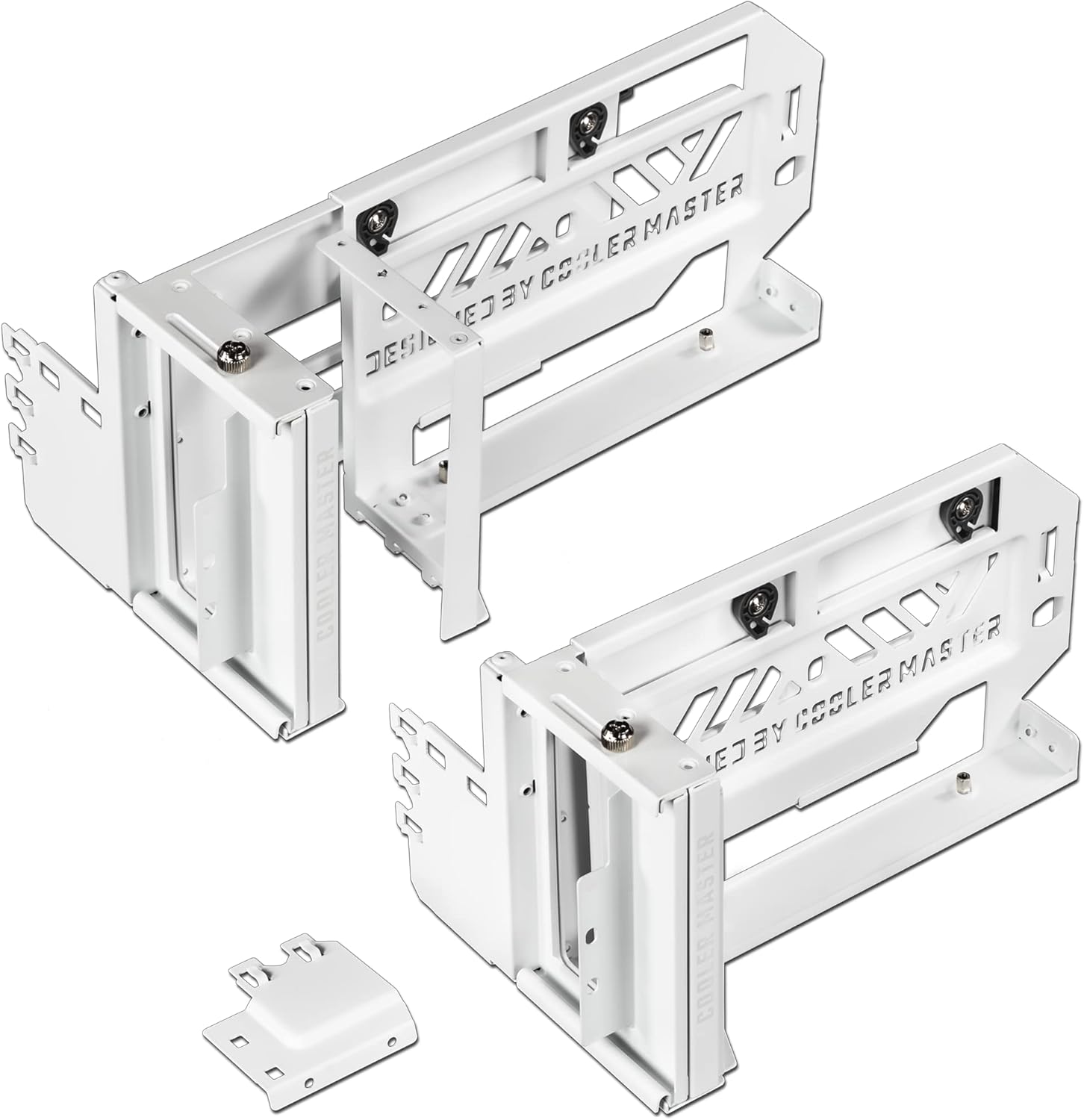 Suporte de Gabinete para Placa de Vídeo na Vertical V3, Cooler Master, Riser PCIe 4.0, Branco - MCA-U000R-WFVK03 - Imagem 4
