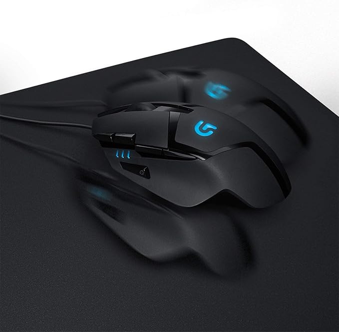 Mousepad Gamer Logitech G640, Speed, Grande (400x460mm), Preto - 943-000088 - Imagem 5