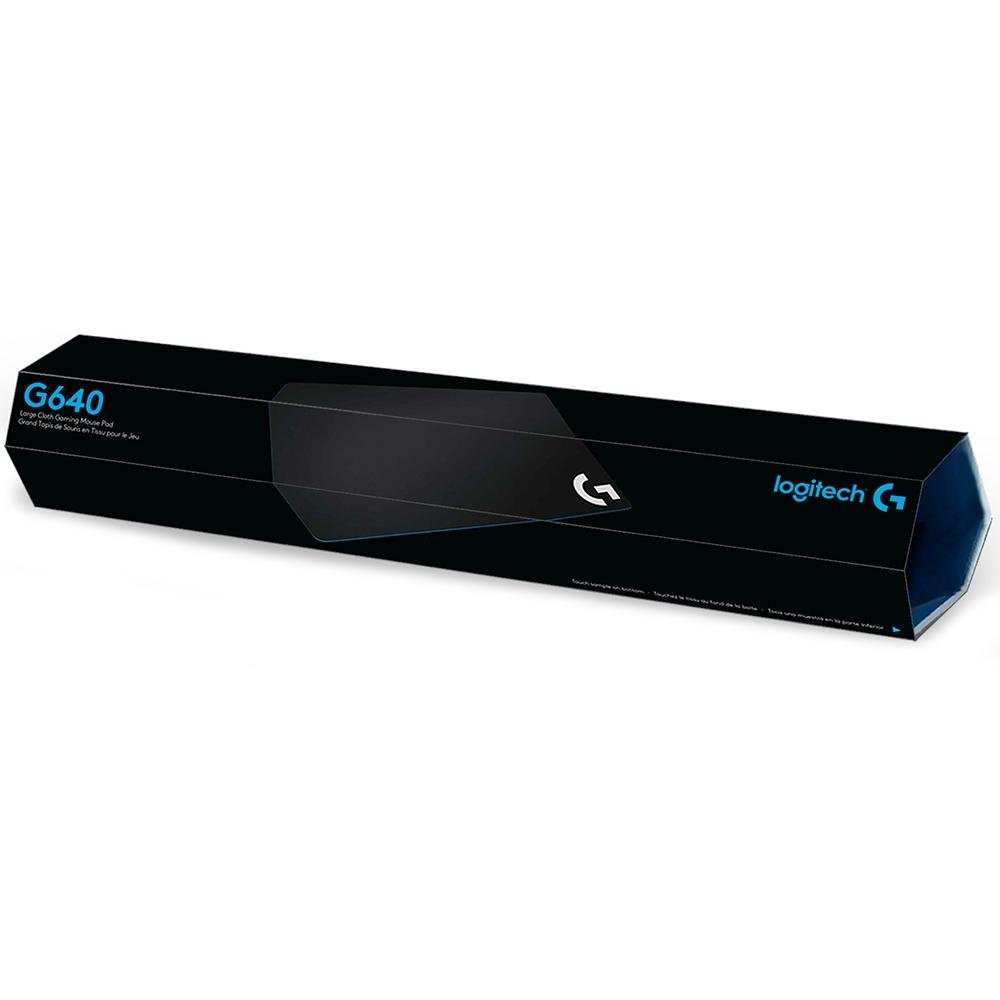 Mousepad Gamer Logitech G640, Speed, Grande (400x460mm), Preto - 943-000088 - Imagem 7
