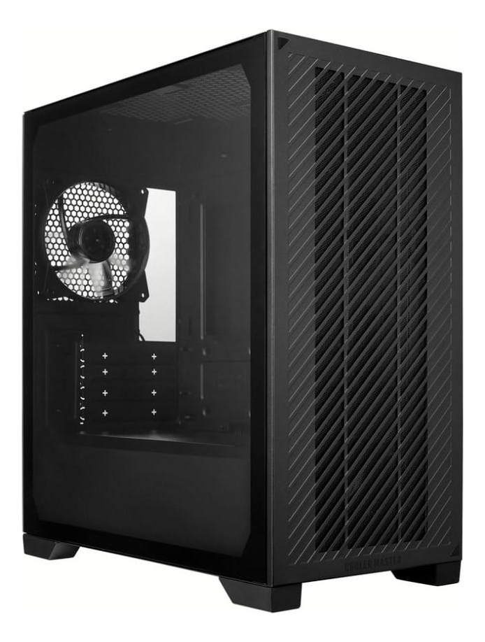 Gabinete Cooler Master Elite 301 Lite, Sem fans, Vidro Temperado, mATX - E301L-KGNN-S00