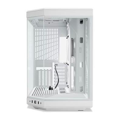 Gabinete Hyte Y70 Branco Mid Tower TG, 3 laterais de vidro, Kit GPU Vertical incluído - CS-HYTE-Y70-WW - Imagem 2