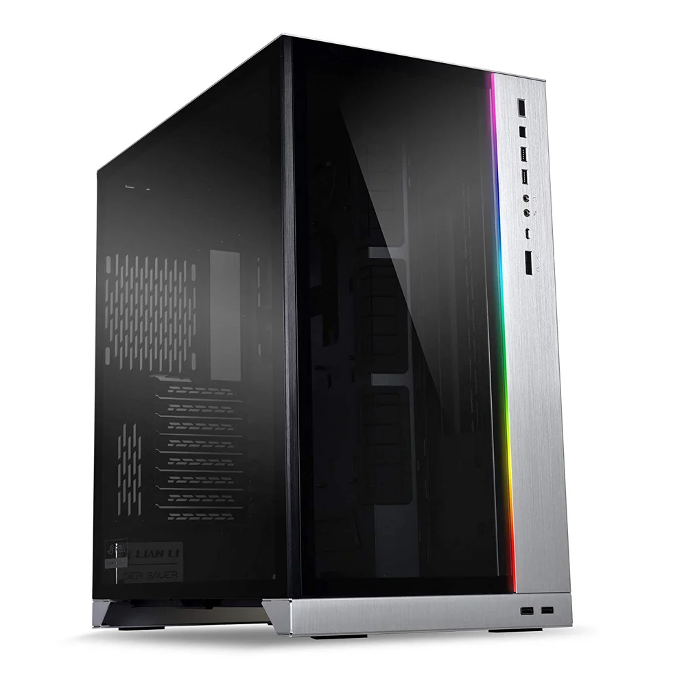 Gabinete Gamer Lian Li O11 Dynamic XL Prata, Full Tower, Vidro Temperado, Certificado ROG - O11DXL-A