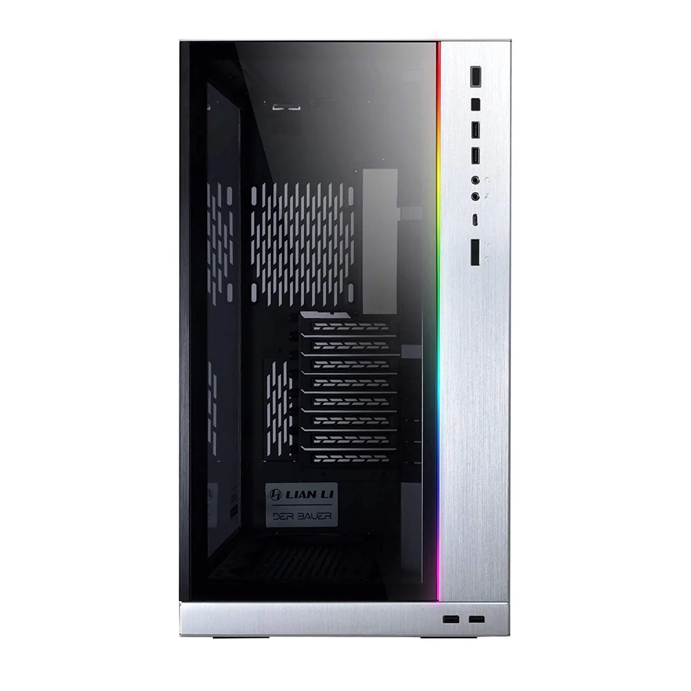 Gabinete Gamer Lian Li O11 Dynamic XL Prata, Full Tower, Vidro Temperado, Certificado ROG - O11DXL-A - Imagem 5