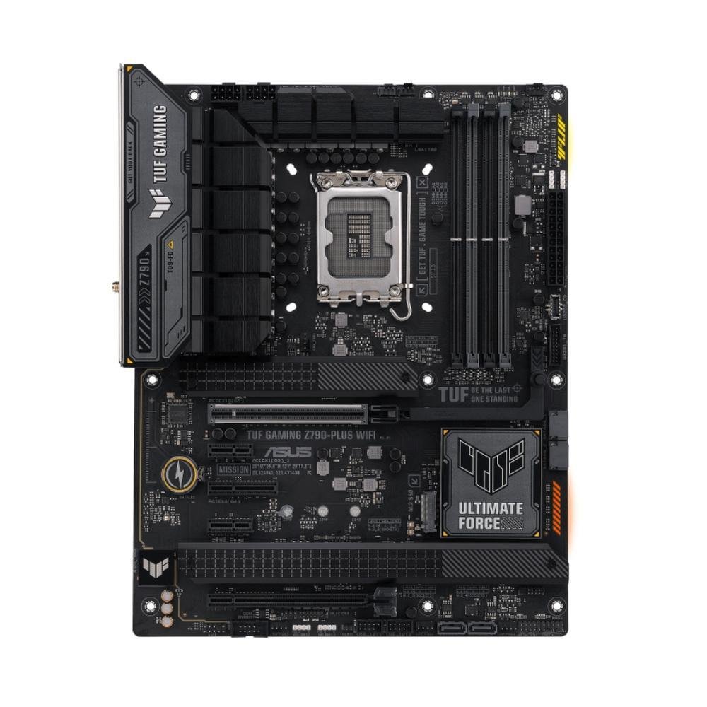 Placa Mãe Asus TUF Gaming Z790-Plus D5, Intel, ATX, DDR5, RGB, Wi-Fi, Bluetooth - 90MB1D80-M0EAY0i - Imagem 2