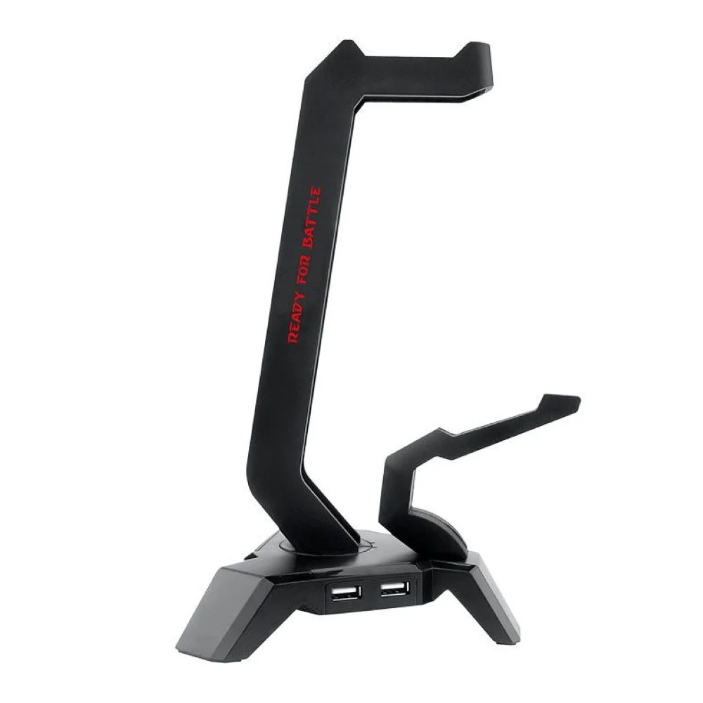 Suporte Para Headset e Mouse Bungee Redragon Scepter Elite, RGB, Preto - HA311