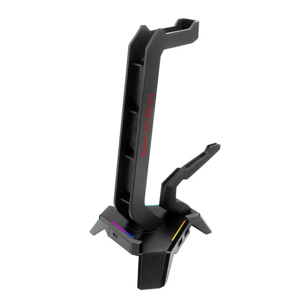 Suporte Para Headset e Mouse Bungee Redragon Scepter Elite, RGB, Preto - HA311 - Imagem 3