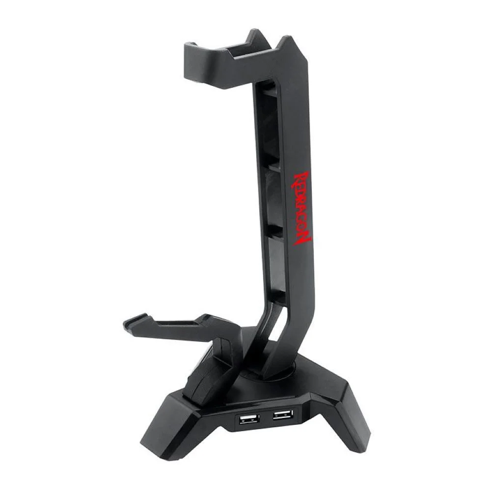 Suporte Para Headset e Mouse Bungee Redragon Scepter Elite, RGB, Preto - HA311 - Imagem 5