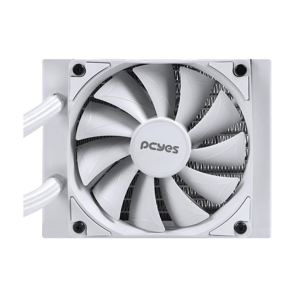 Water Cooler Pcyes Sangue Frio 2 Branco, 120mm, AMD/Intel, LGA 1700 e AM5, TDP 200W - PSF2120H33WHSL - Imagem 2