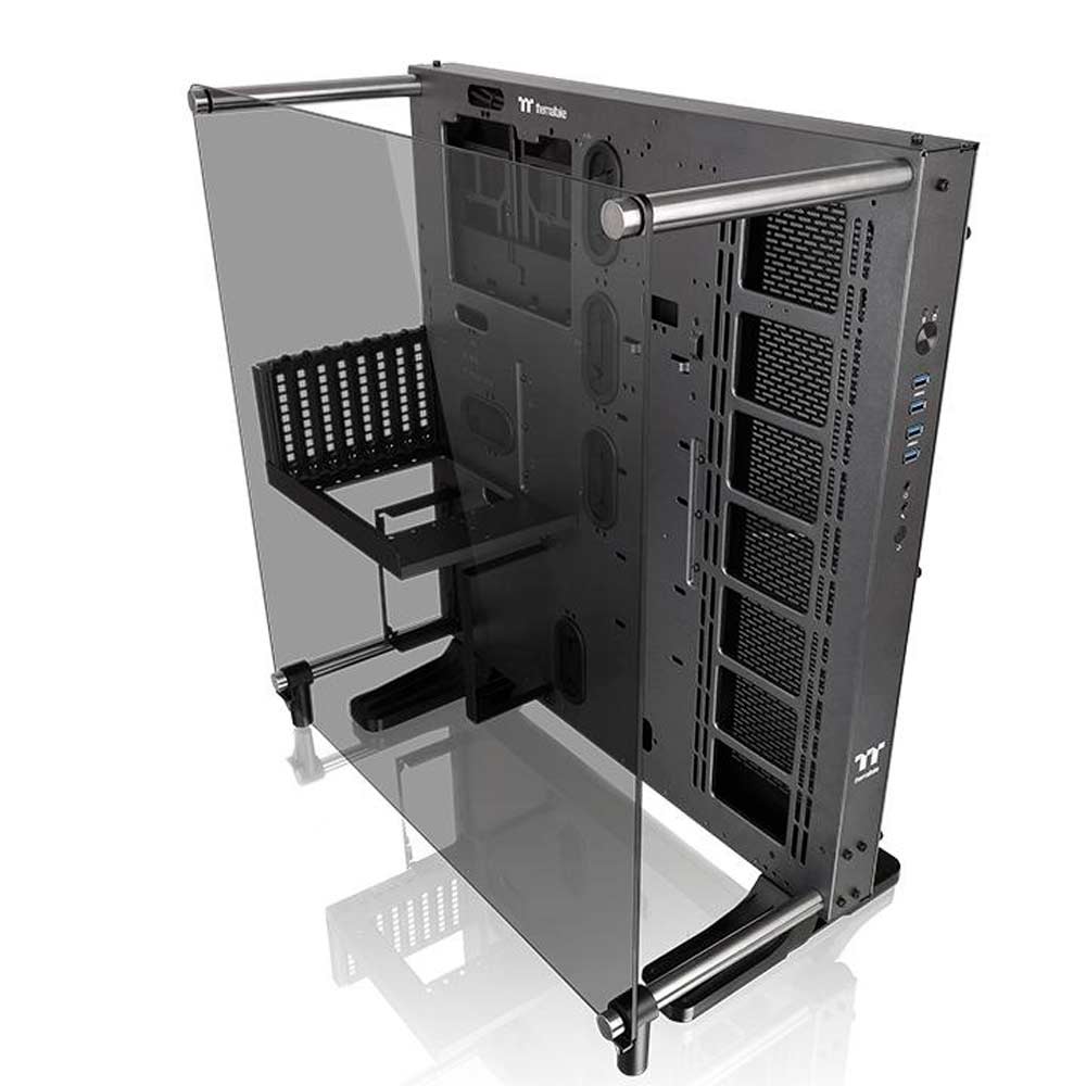 Gabinete Gamer Thermaltake Core P5 TG Preto, Titanium Edition, Mid Tower, Vidro Temperado - CA-1E7-00M9WN-00 - Imagem 3