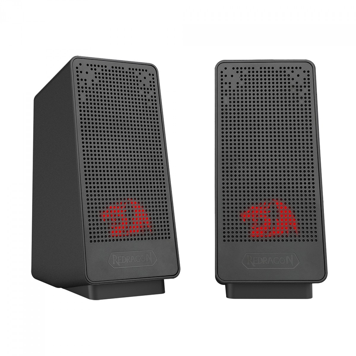 Caixa de Som Gamer Redragon Ranch, Stereo, AUX, USB, Preto, GS513 - Imagem 2