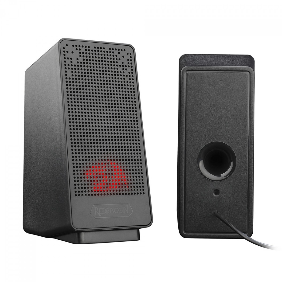 Caixa de Som Gamer Redragon Ranch, Stereo, AUX, USB, Preto, GS513 - Imagem 3