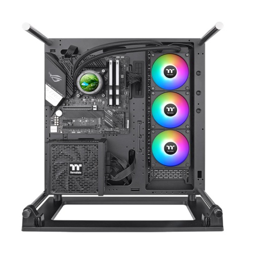 Water Cooler 360mm Thermaltake TH360 V2 Ultra Sync, Display LCD, ARGB, Fans 120mm magnéticas - CL-W415-PL12SW-A - Imagem 6