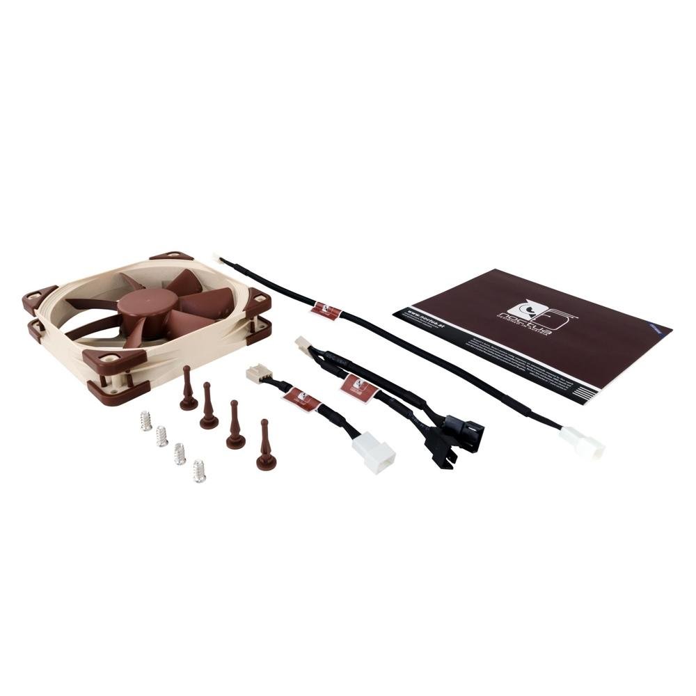 Cooler Fan Noctua Premium 1200, 120mm, 4-pin PWM, Marrom - NF-S12A PWM - Imagem 5