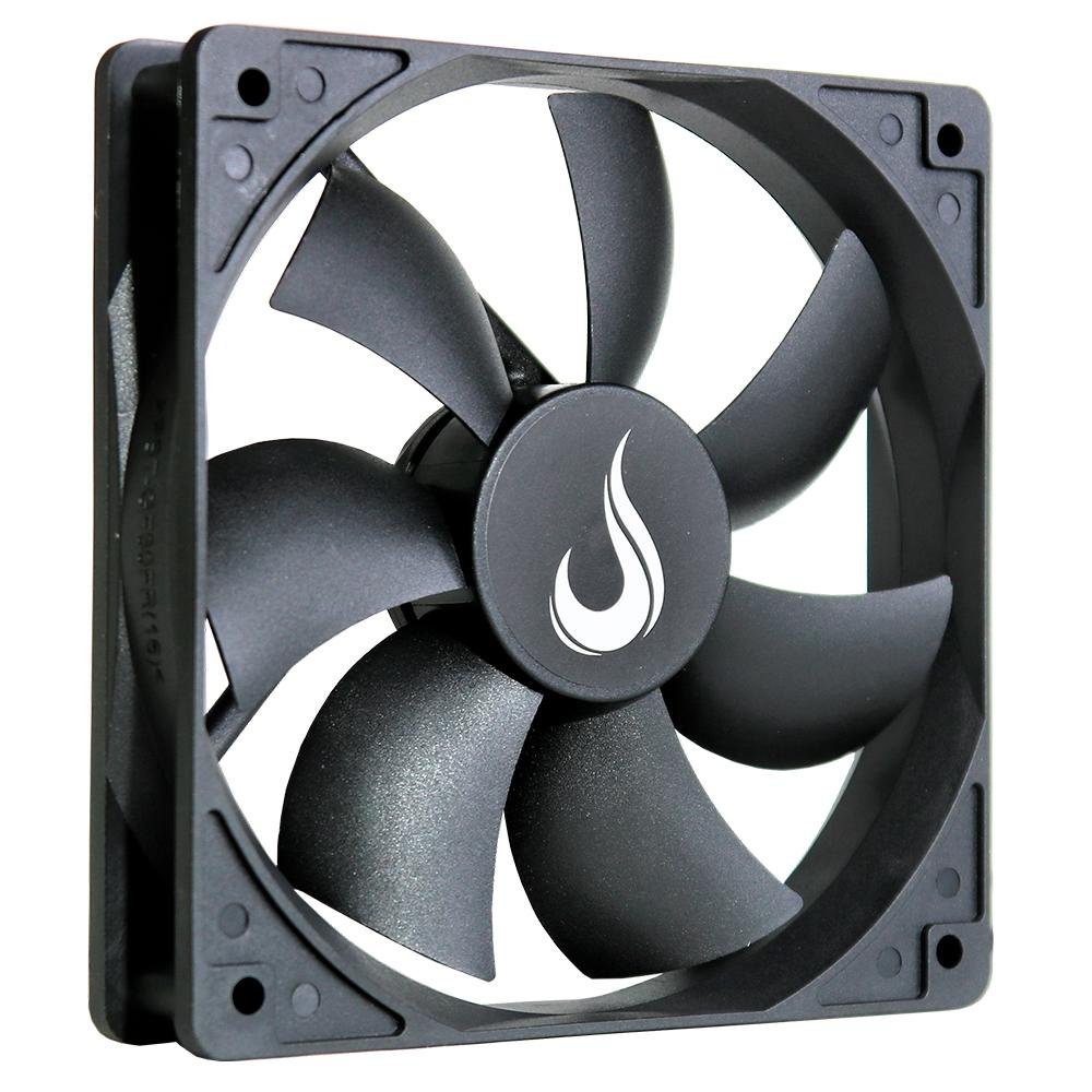 Cooler para Gabinete Rise Mode, 120mm, Preto, Molex 4pin - RM-BK-01-FB