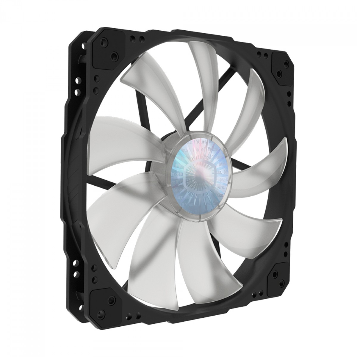 Cooler para Gabinete 200mm, Cooler Master Sickleflow 200 ARGB, Preto, 102 CFM, 15 dBA e 800RPM - MFX-B3DN-08NP2-R1 - Imagem 2