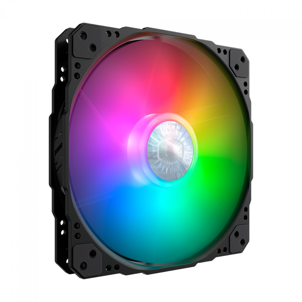 Cooler para Gabinete 200mm, Cooler Master Sickleflow 200 ARGB, Preto, 102 CFM, 15 dBA e 800RPM - MFX-B3DN-08NP2-R1
