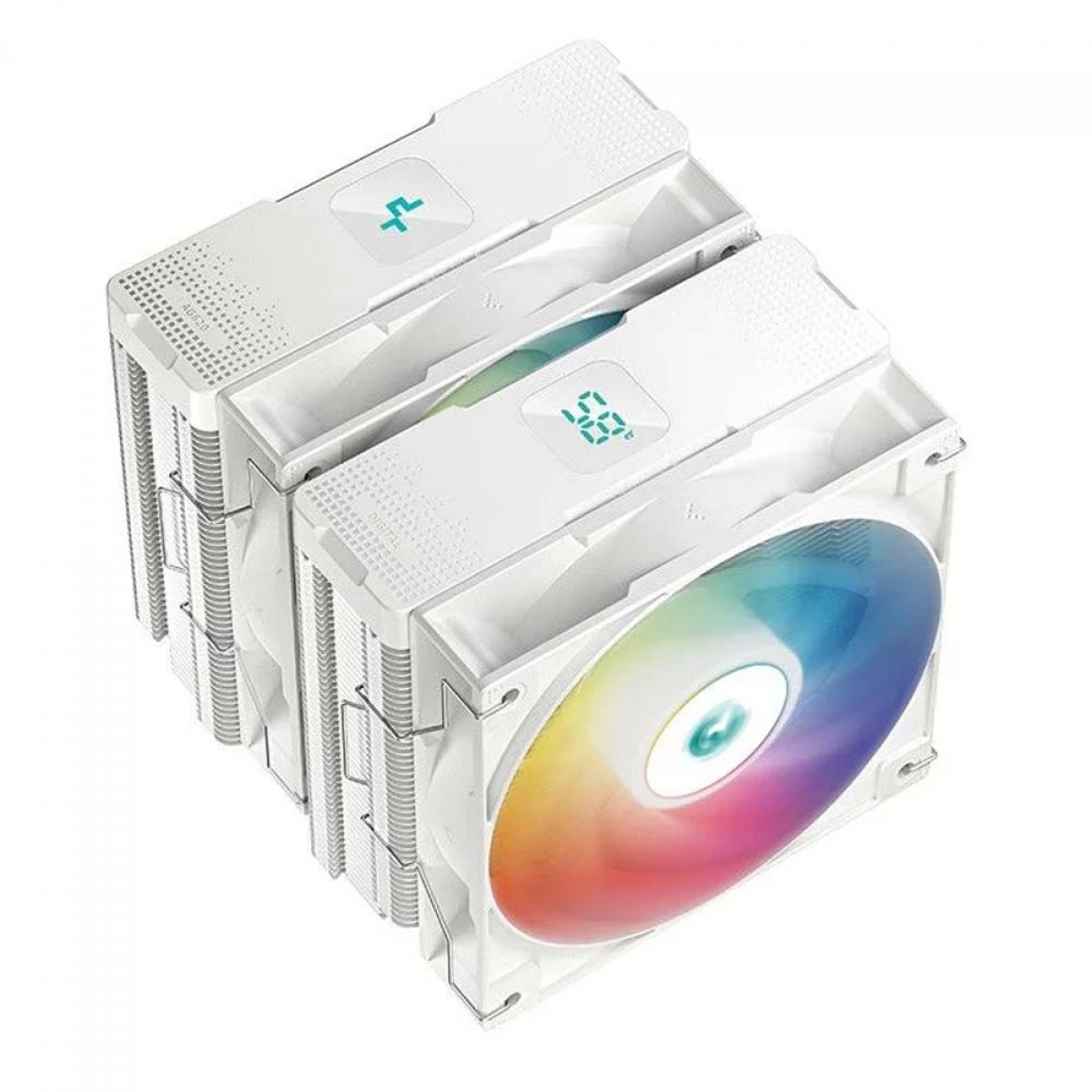 Cooler Para Processador Branco DeepCool AG620 DIGITAL, ARGB, 120mm, Intel-AMD - R-AG620-WHADMN-G-2