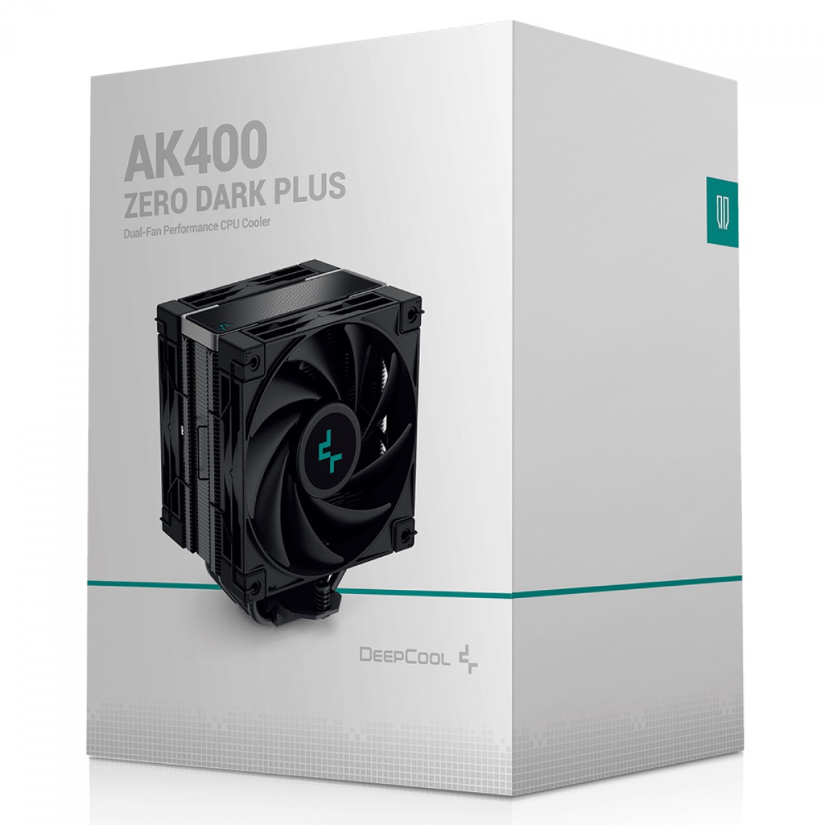 Cooler Para Processador DeepCool AK400 Zero Dark Plus, Dual Fan 120mm, Intel-AMD - Imagem 5
