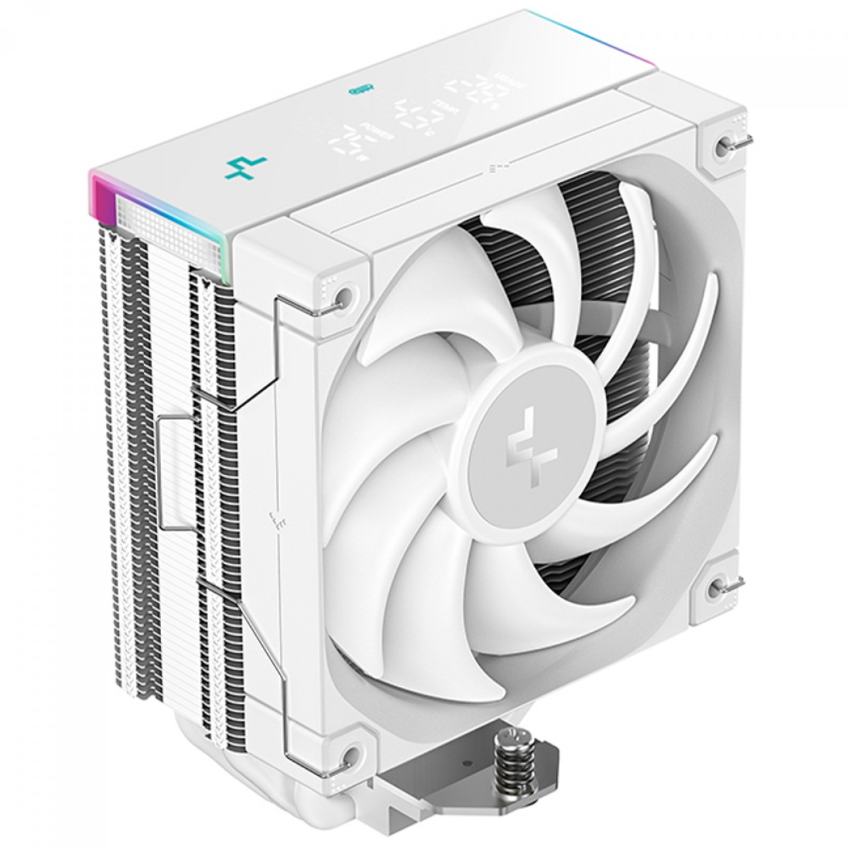 Cooler Para Processador DeepCool High Performance AK400 DIGITAL PRO WH, 120mm, Intel-AMD, Branco, R-AK400-WHAPMN-G - Imagem 2