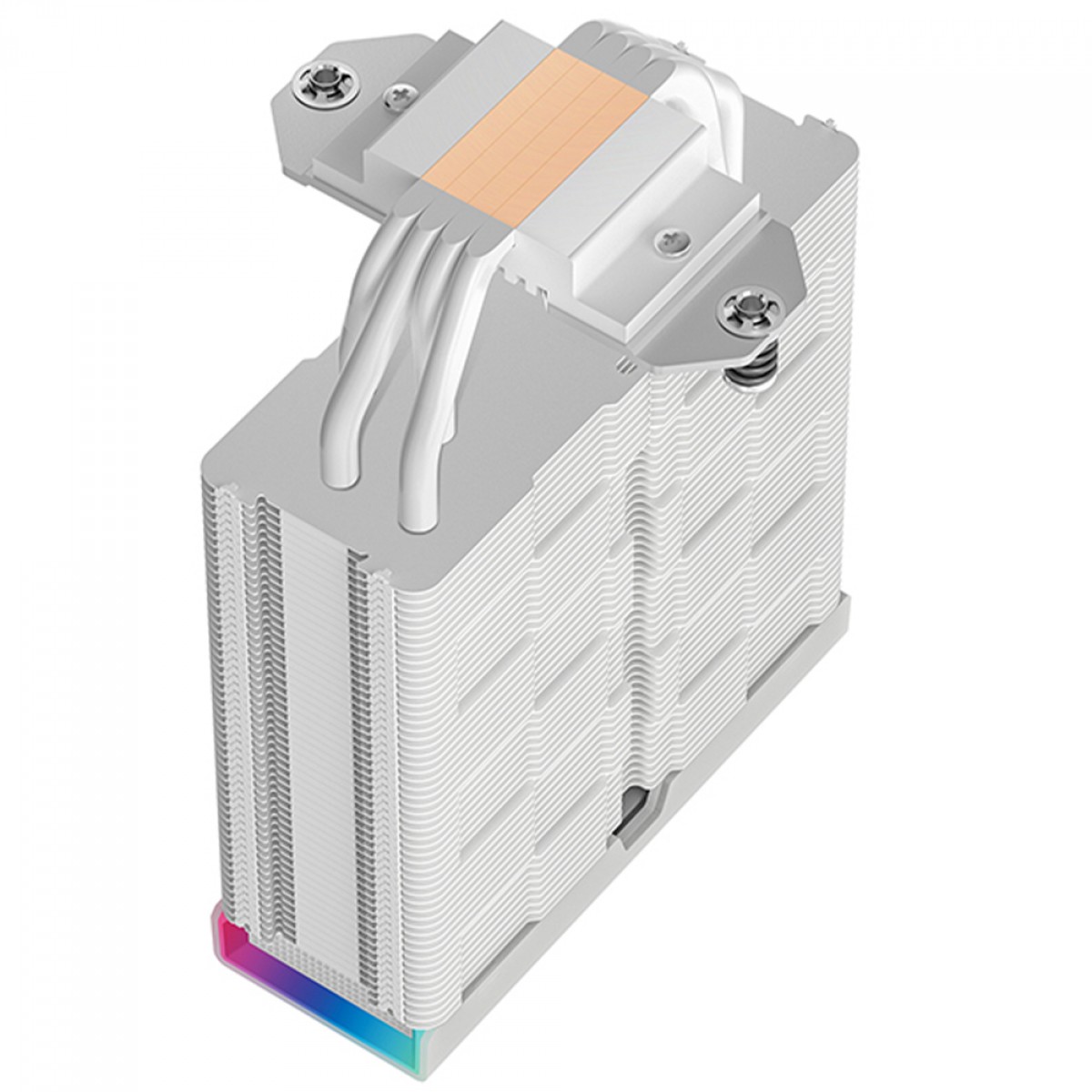 Cooler Para Processador DeepCool High Performance AK400 DIGITAL PRO WH, 120mm, Intel-AMD, Branco, R-AK400-WHAPMN-G - Imagem 5