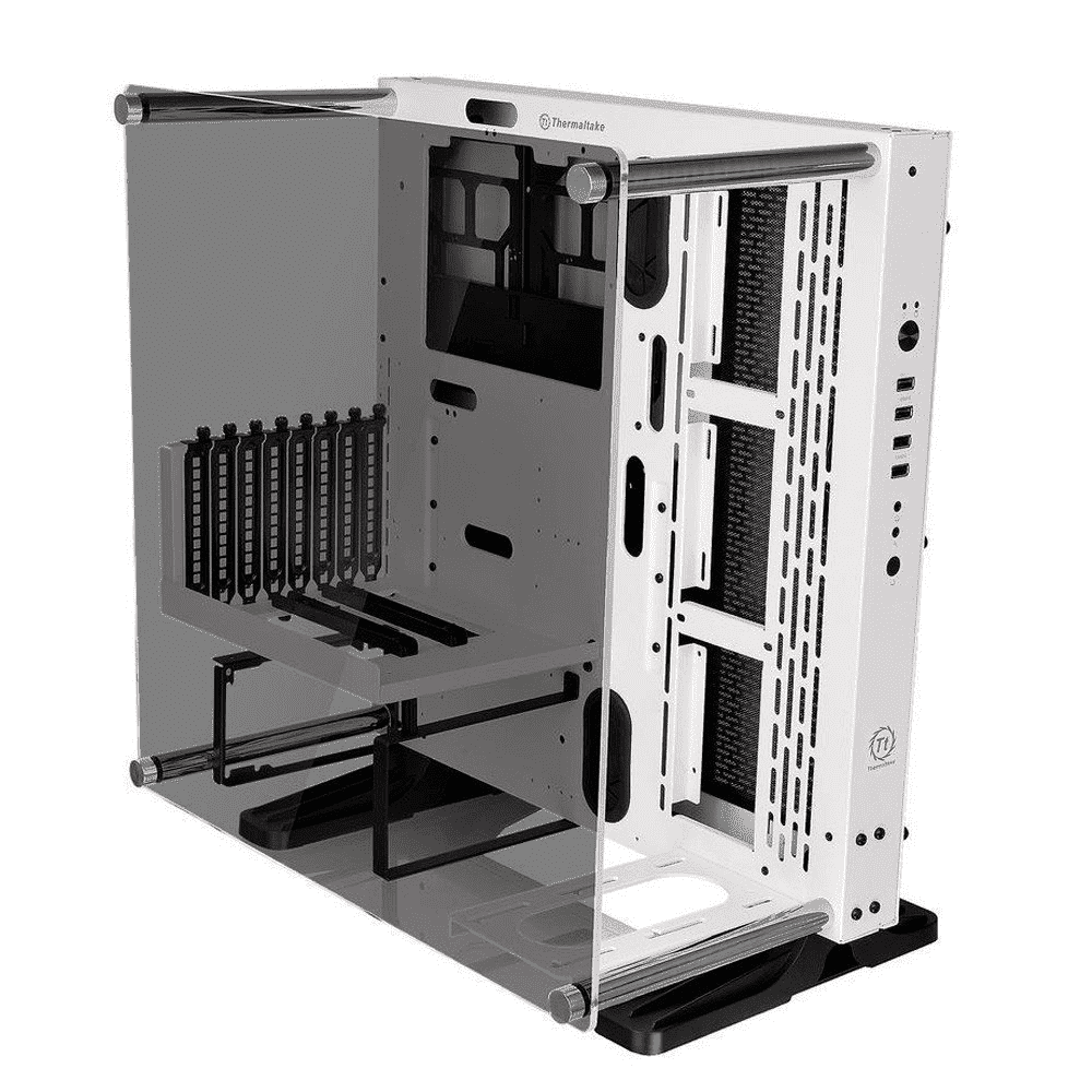 Gabinete Gamer Thermaltake Core P3 TG Branco, Cabo Riser 3.0 Incluído, Vidro Temperado - CA1G400M6WN05 - Imagem 3