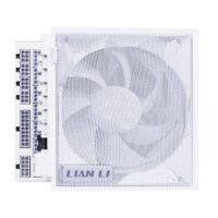 Fonte 850W Lian Li 80 Plus Gold Edge Series Branca ATX 3.1, PCIE 5.1, Full Modular com Cabos Sleeveds