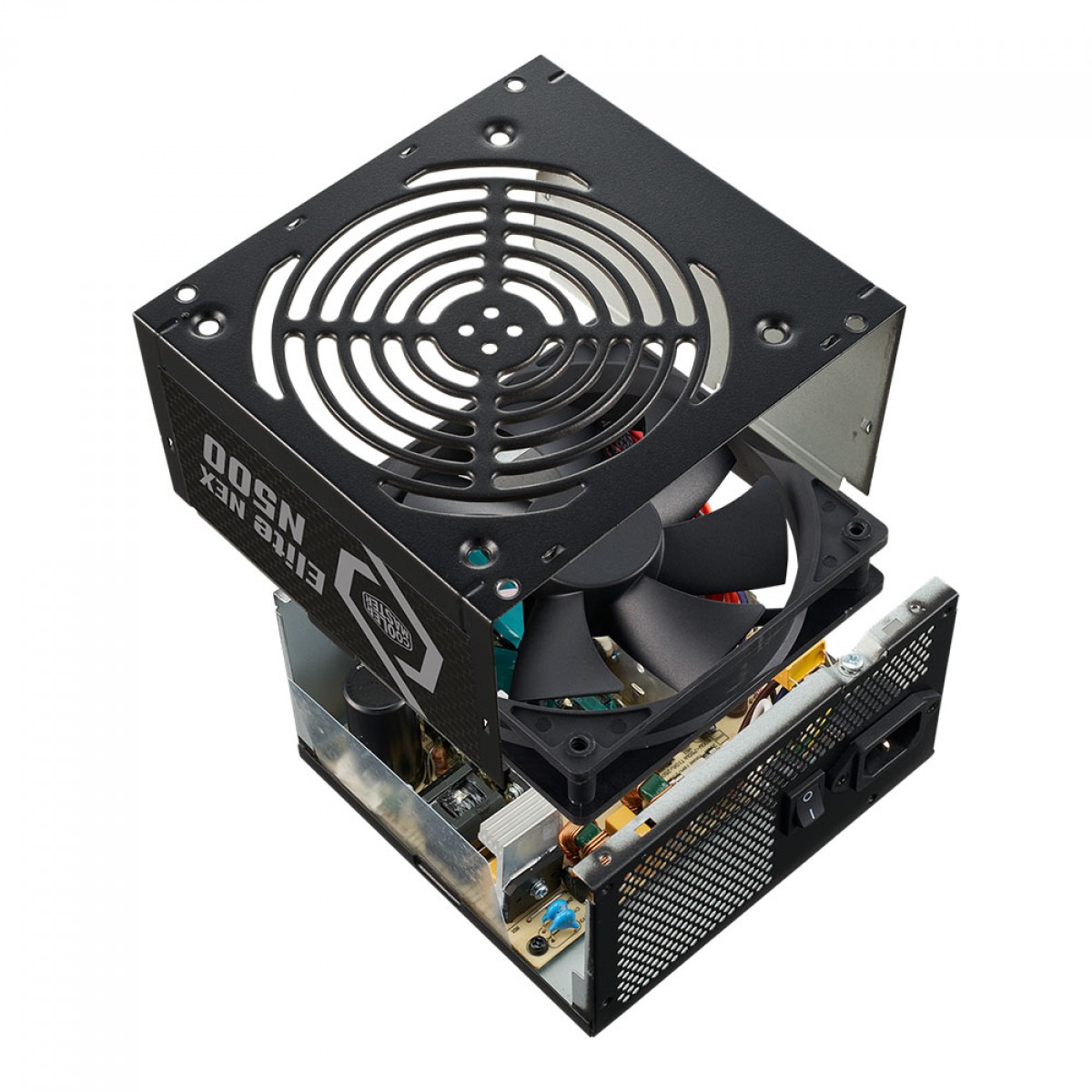 Fonte Cooler Master Elite NEX N500, 500W, PFC Ativo, Preta - MPW-5001-ACAN-BBR - Imagem 5