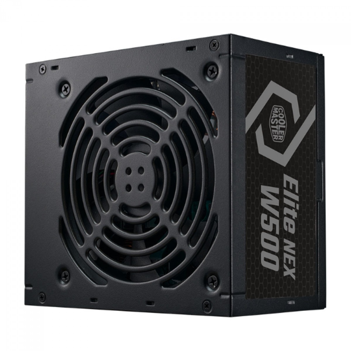 Fonte Cooler Master Elite NEX W500, 500W, PFC Ativo, 80 Plus White, Preta - MPW-5001-ACAW-BB1