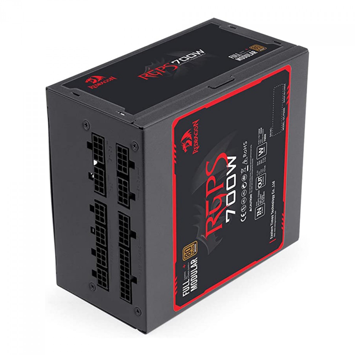 Fonte Redragon RGPS 700W, 80 Plus Bronze, PFC Ativo, Full Modular - GC-PS005-1 - Imagem 4
