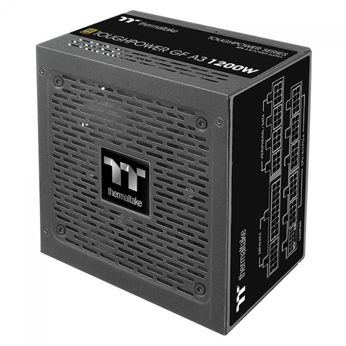 Fonte Thermaltake 1200W Toughpower GF A3 80 Plus Gold, PCIe 5.0, ATX 3.0, PFC Ativo, Full Modular - PS-TPD-1200FNFAGB-H - Imagem 2