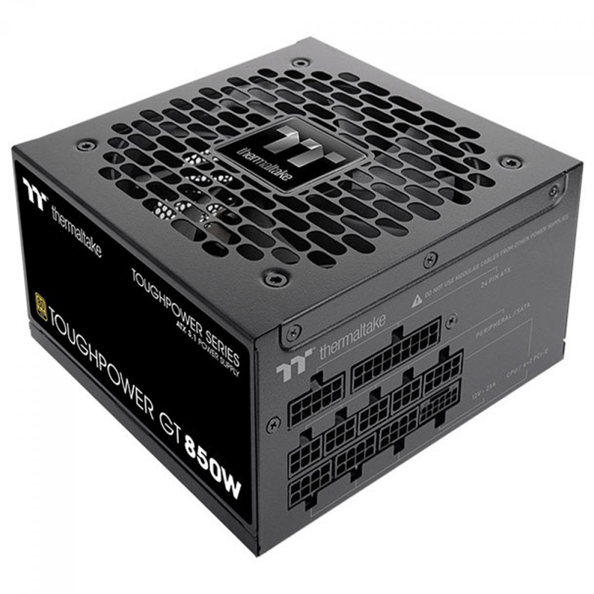 Fonte 850W Preto Thermaltake Toughpower GT, 80 Plus Gold, PFC Ativo, ATX 3.1, PCI 5.1 Full Modular - Imagem 3