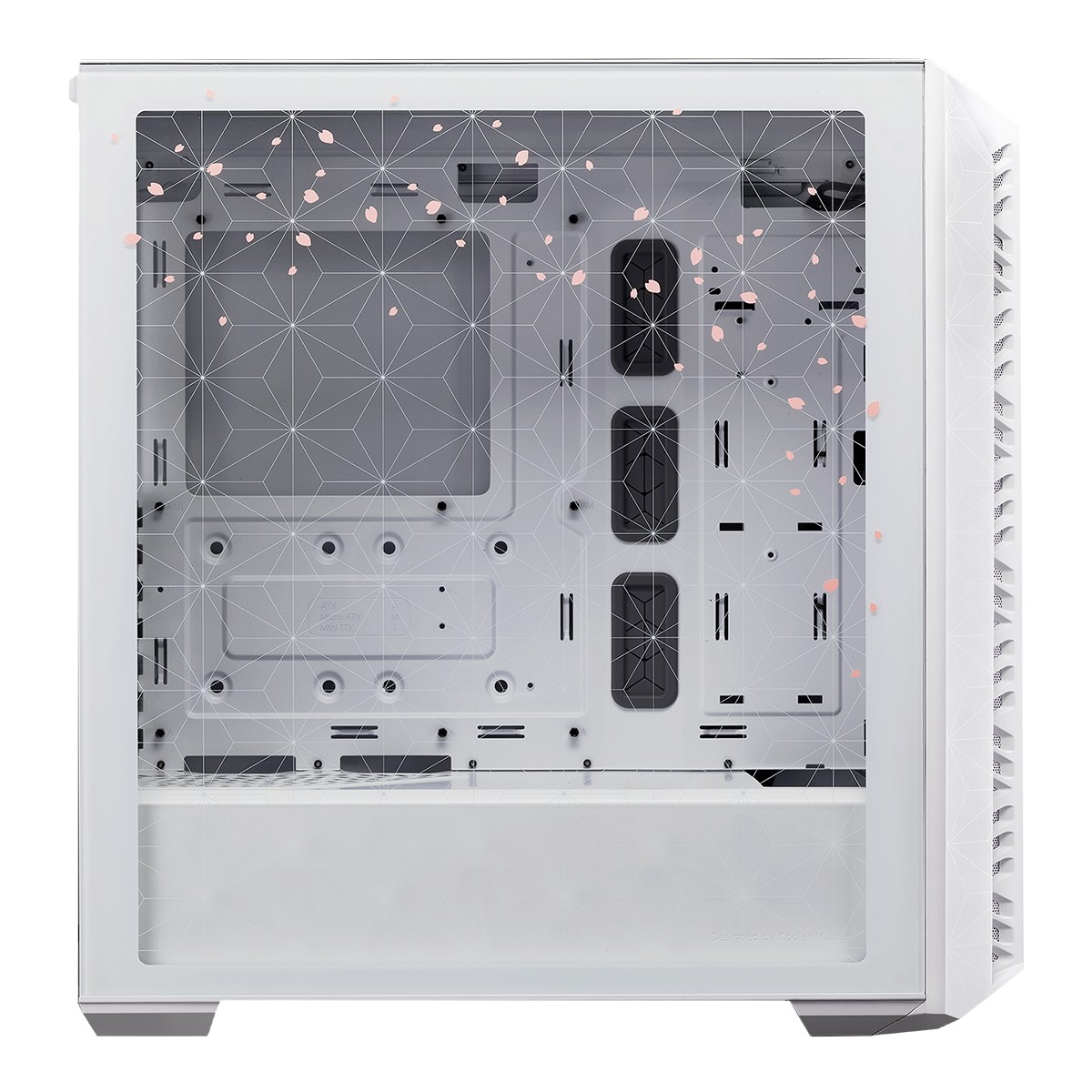Gabinete Gamer Cooler Master Masterbox MB520 Mesh, ARGB, MidTower, Lateral Vidro, 3 Fans, Branco Sakura - MB520-WGNN-S02 - Imagem 6