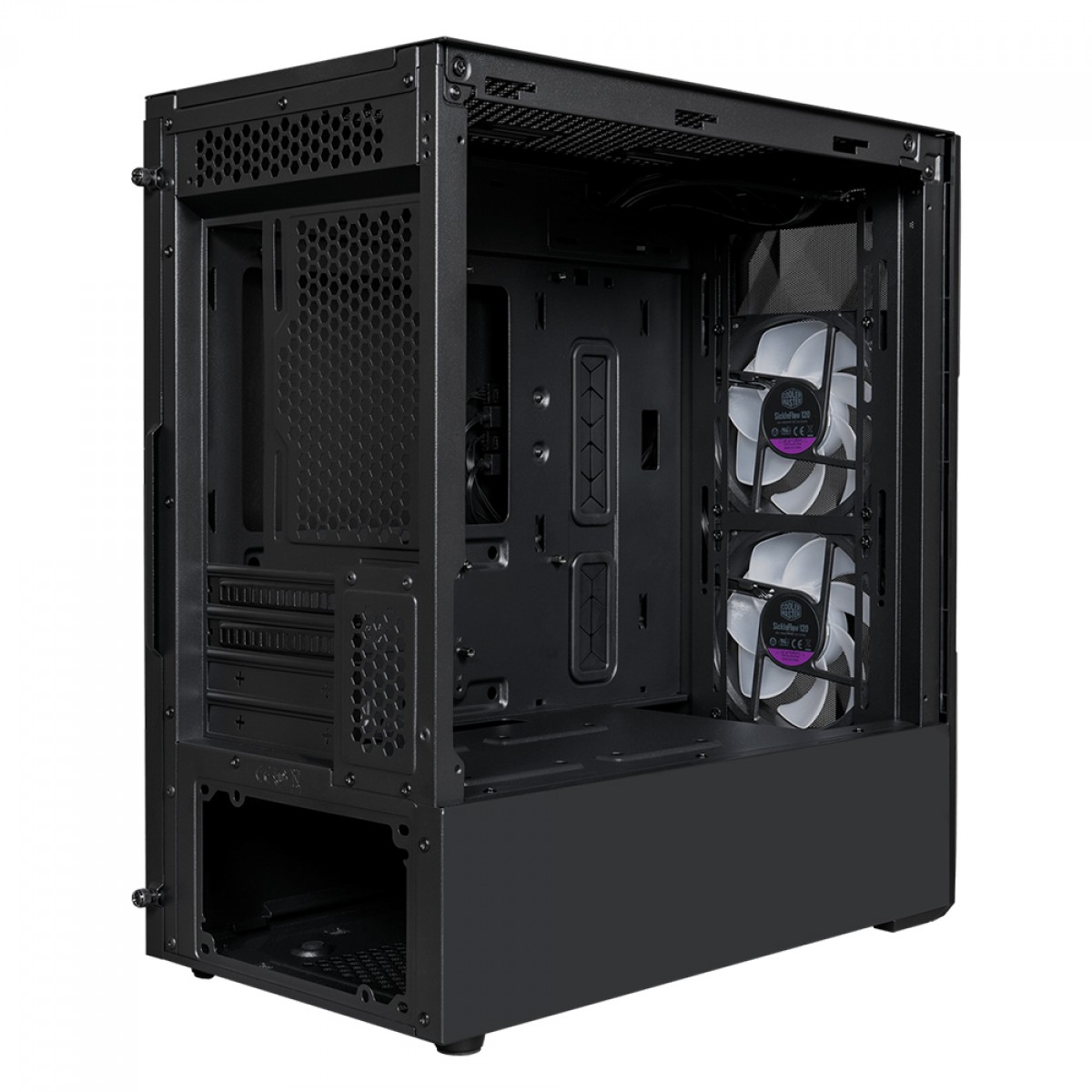 Gabinete Gamer Cooler Master Masterbox TD300 Preto, 2x Fans ARGB, Vidro Temperado - TD300-KGNN-S00 - Imagem 5