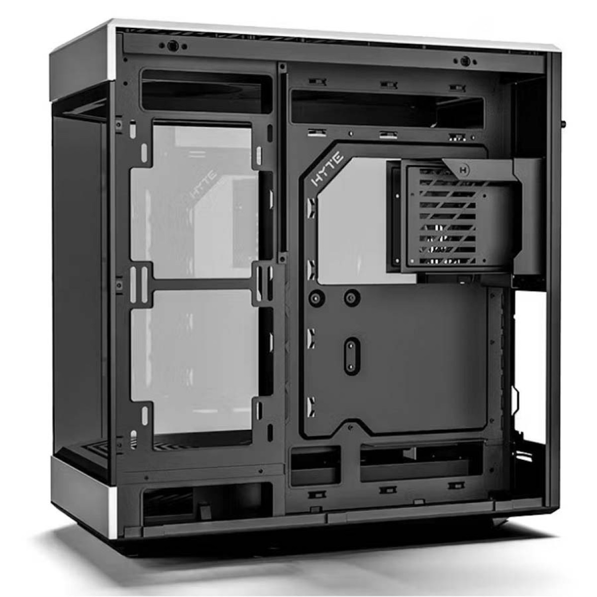 Gabinete Gamer Hyte Y60 Preto, Vidro Temperado, ATX, Com Suporte Vertical GPU Riser 4.0 e 3 fans, CS-HYTE-Y60-B - Imagem 7