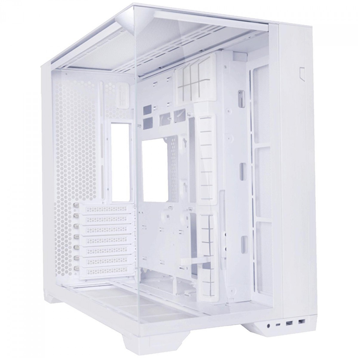 Gabinete Lian Li O11 Vision Compact Branco, Tampa superior Mesh - O11VPW-M - Imagem 3