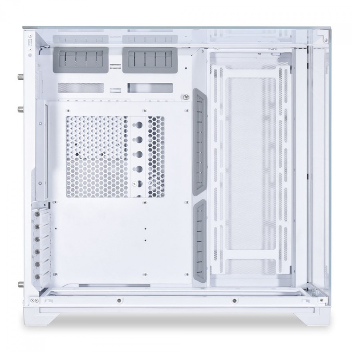 Gabinete Gamer O11 Vision Branco Lian Li, Mid Tower, Vidro Temperado, E-ATX - O11VX WHITE - Imagem 4
