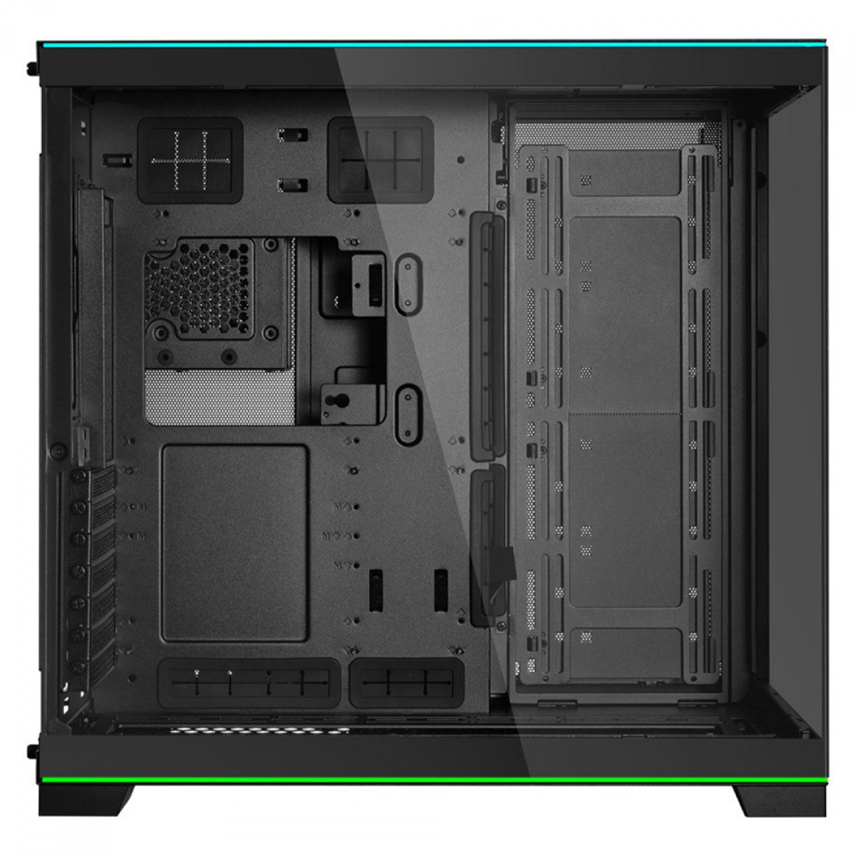 Gabinete Gamer Dynamic EVO RGB Lian Li O11D, Mid Tower, Vidro Temperado, E-ATX, Preto - O11DERGBX - Imagem 5
