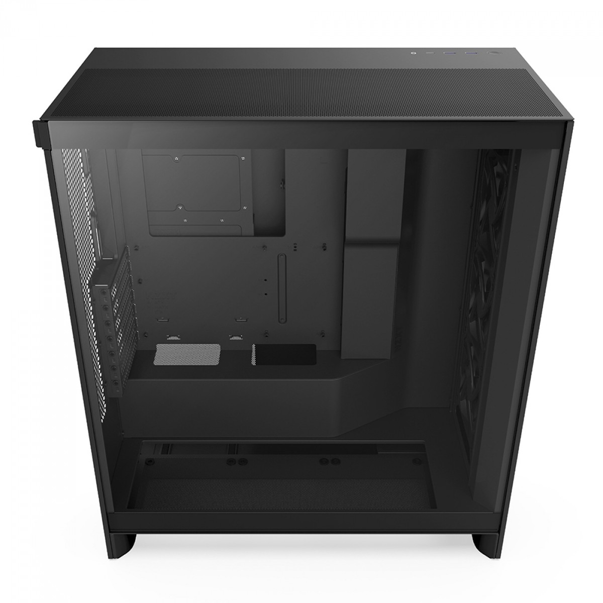 Gabinete NZXT H7 Flow, Mid-Tower, E-ATX, Lateral em Vidro Temperado, 3 Ventoinhas, Preto - CM-H72FB-01 - Imagem 3