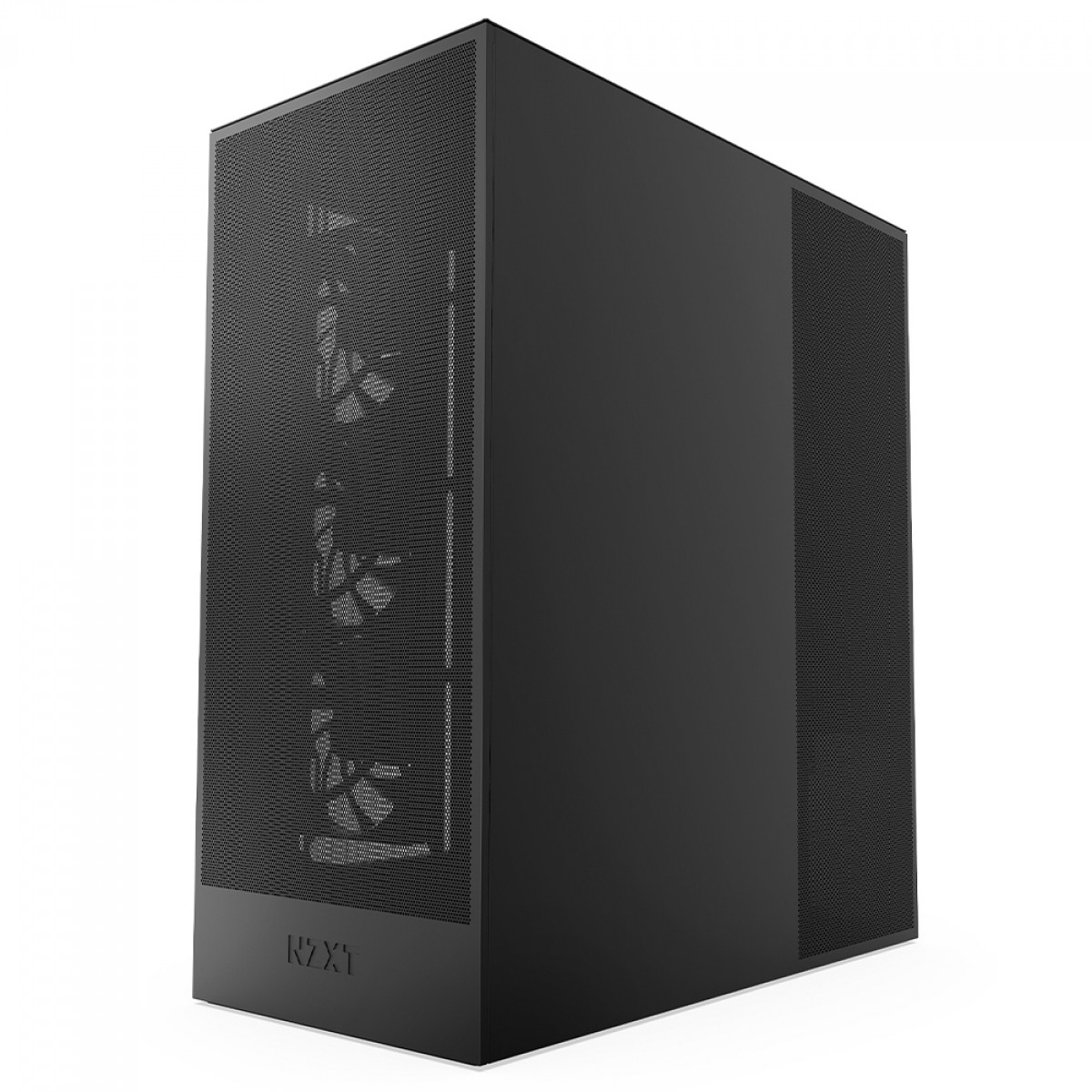 Gabinete NZXT H7 Flow, Mid-Tower, E-ATX, Lateral em Vidro Temperado, 3 Ventoinhas, Preto - CM-H72FB-01 - Imagem 5