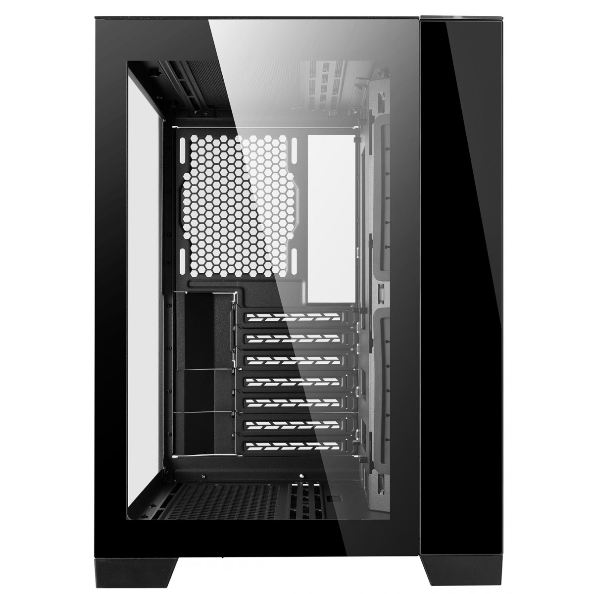 Gabinete Gamer Lian Li O11 Dynamic Mini Preto, Vidro Temperado, Black, ATX, Suporte Fonte SFX - O11DMINI-X - Imagem 3
