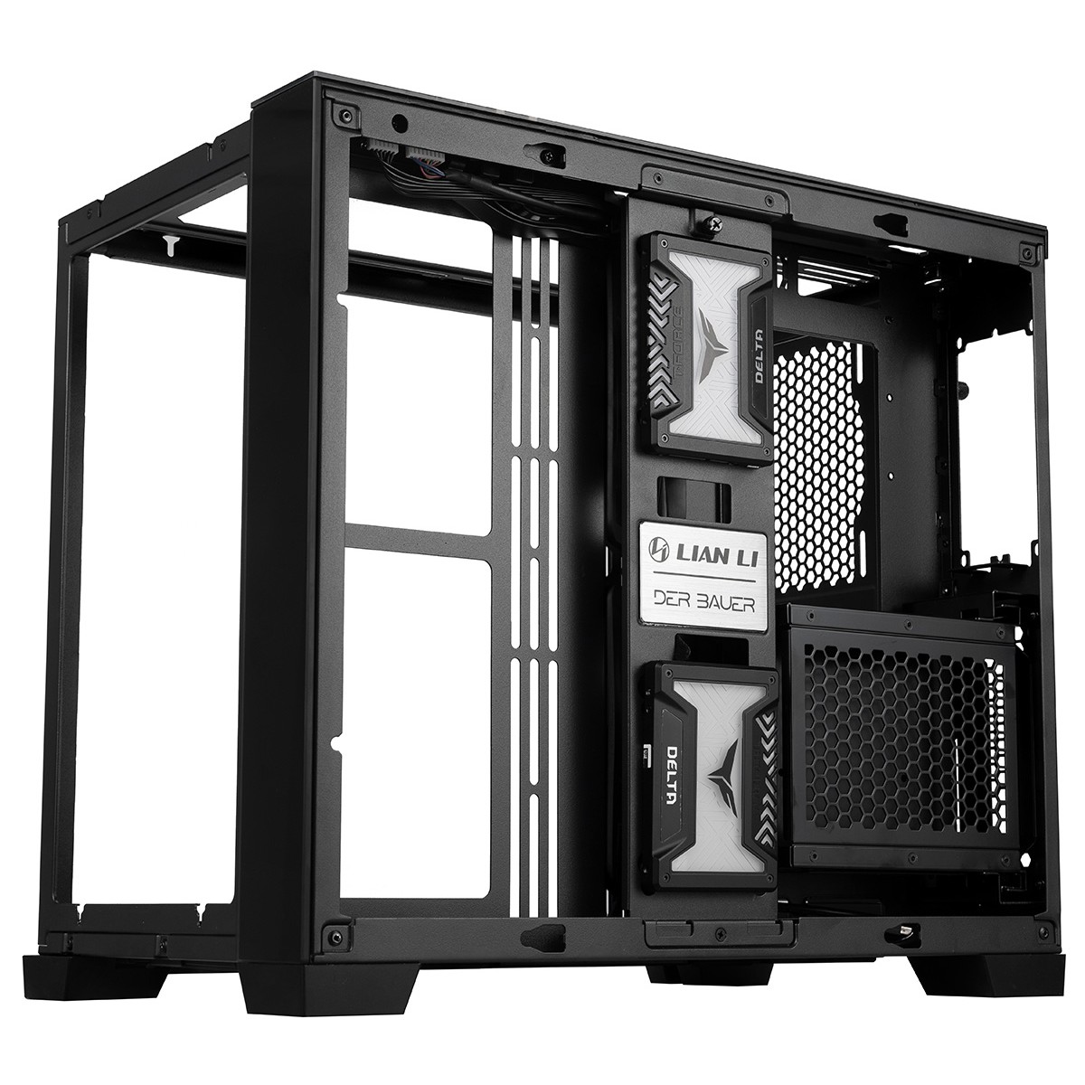 Gabinete Gamer Lian Li O11 Dynamic Mini Preto, Vidro Temperado, Black, ATX, Suporte Fonte SFX - O11DMINI-X - Imagem 6